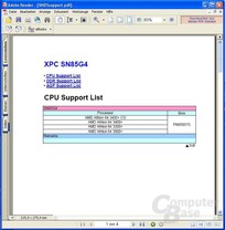 Hinweise zum Athlon 64 3400+ GC