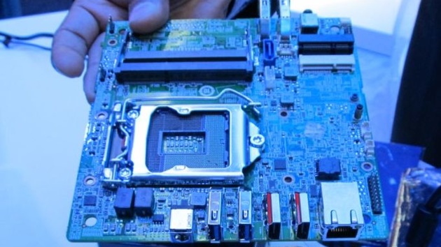 Mini-PCs: Intel 5x5 als kleinster Mainboard-Standard mit CPU-Sockel