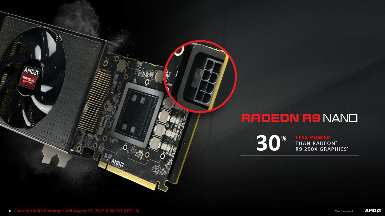 AMD Radeon R9 Nano – Präsentationsfolien