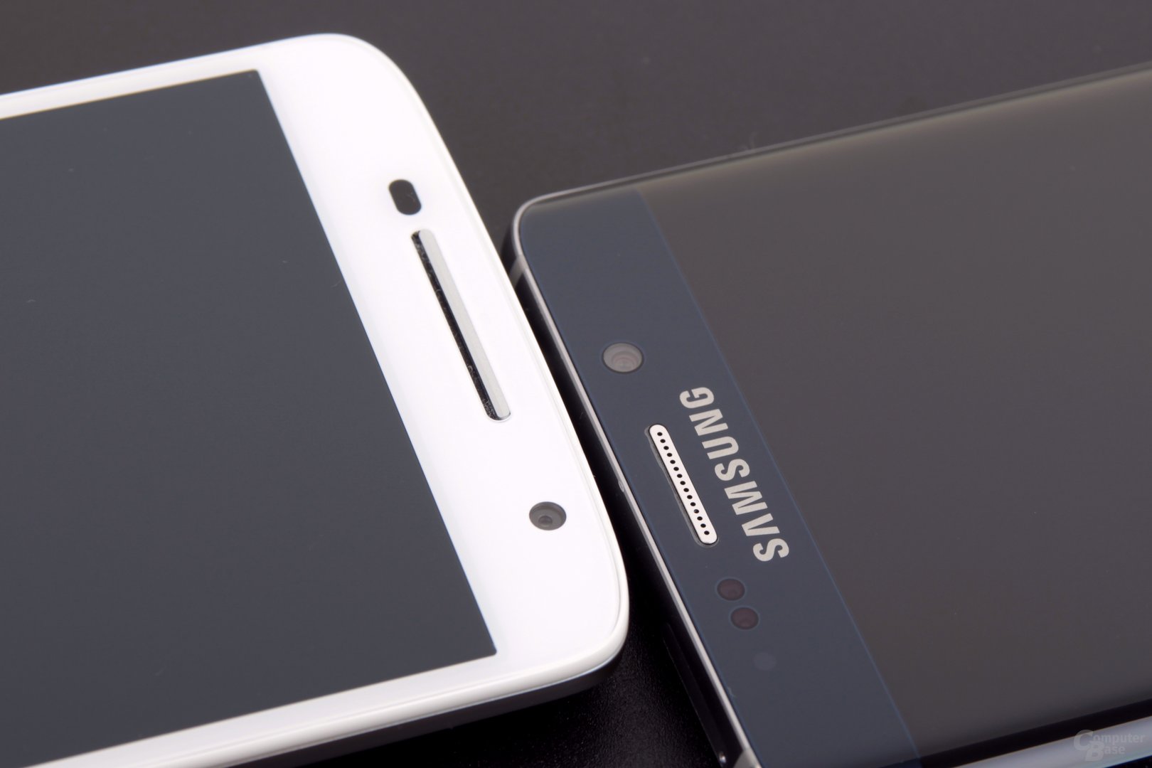 Das Galaxy S6 edge+ hat auf den ersten Blick keinen Displayrahmen