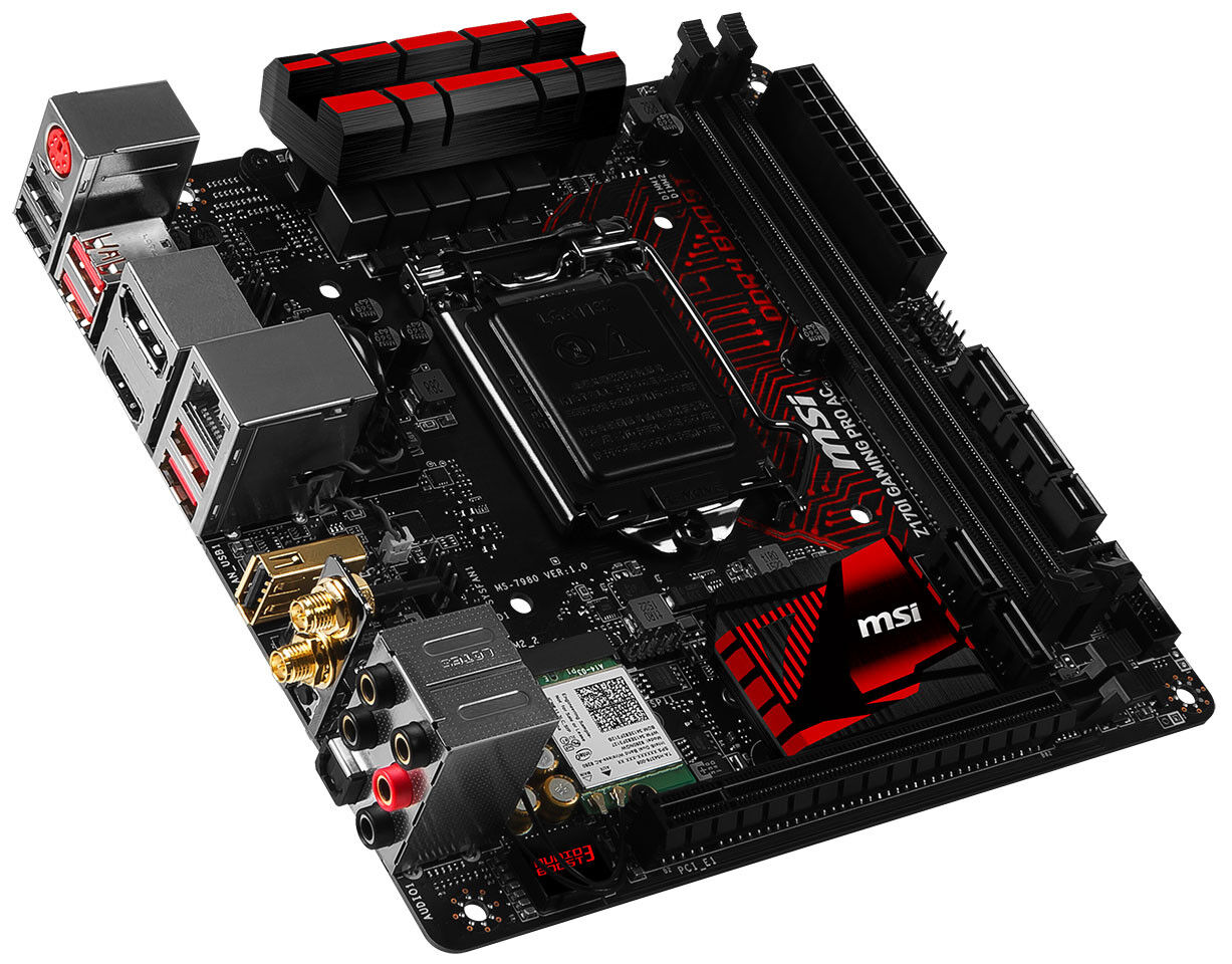 MSI Z170I Gaming Pro ac Mini ITX Mainboard mit Intel LAN fur 175 Euro ComputerBase