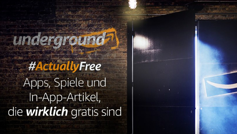 Underground: Amazon bezahlt Entwickler für kostenlose Apps pro Minute