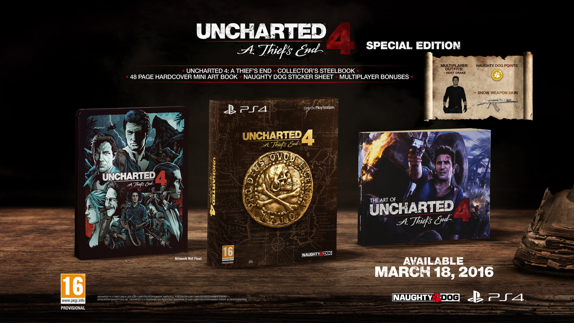 Uncharted 4: A Thief's End – Special Edition
