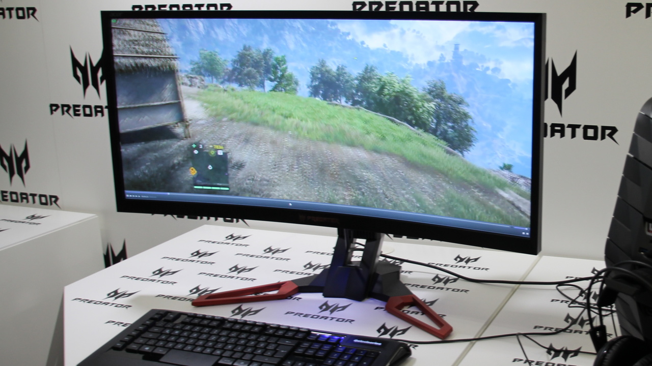 Acer Z35 Predator: Gebogener 35"-Monitor mit bis zu 200 Hz und G-Sync