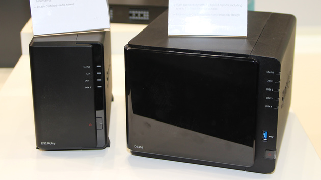 Synology DS216play und DS416: NAS für 4K-Transkodierung und Verschlüsselung
