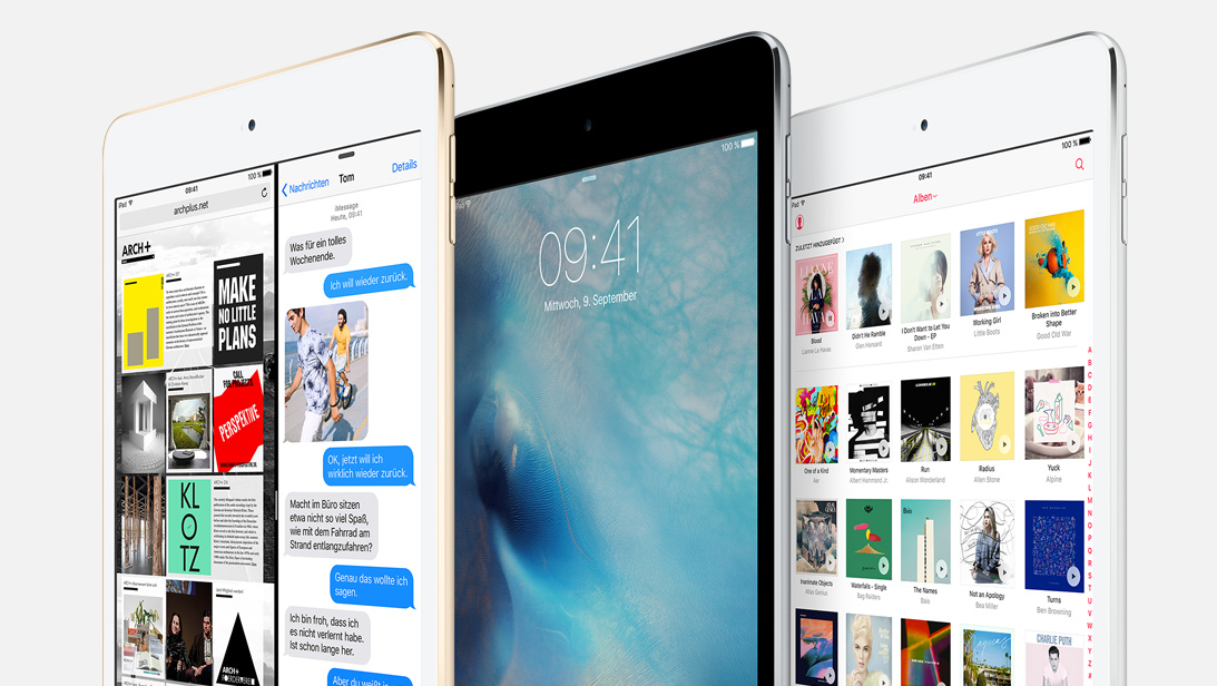 Apple: Das iPad mini 4 hat fast die Ausstattung des iPad Air 2