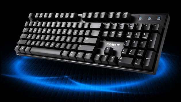 Gigabyte Force K83: Mechanische Tastatur mit freistehenden Tastern