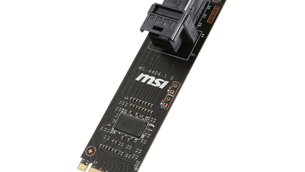 MSI: Turbo U.2 Host Card macht M.2 zur U.2-Schnittstelle