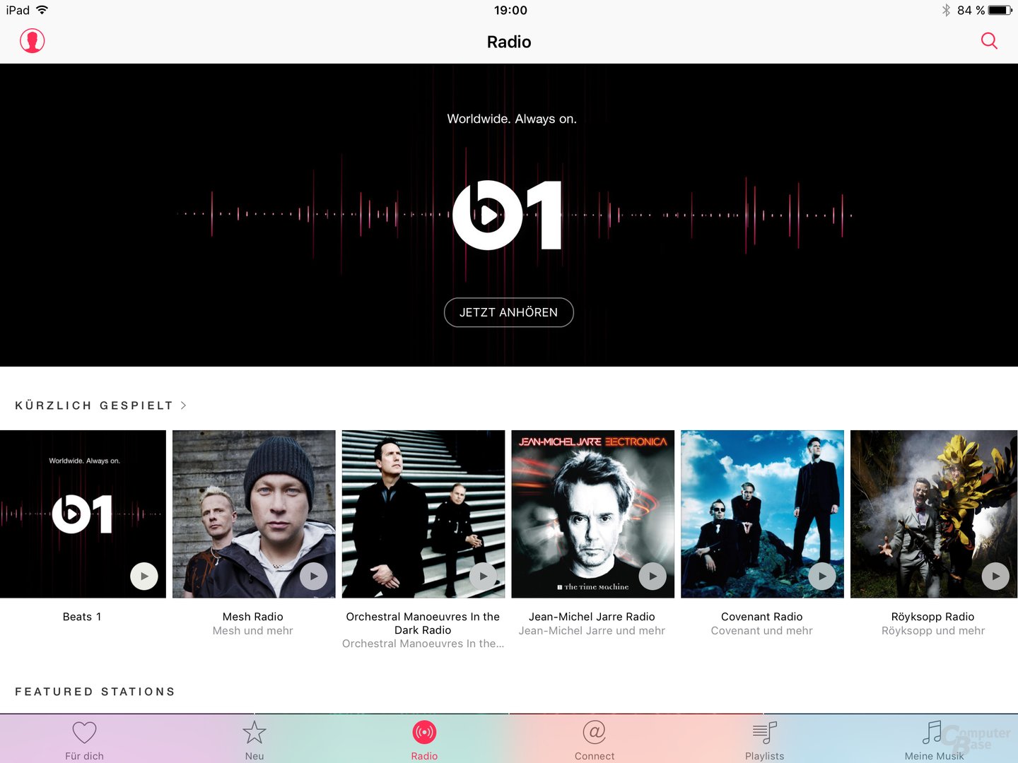 Apple Music auf dem iPad