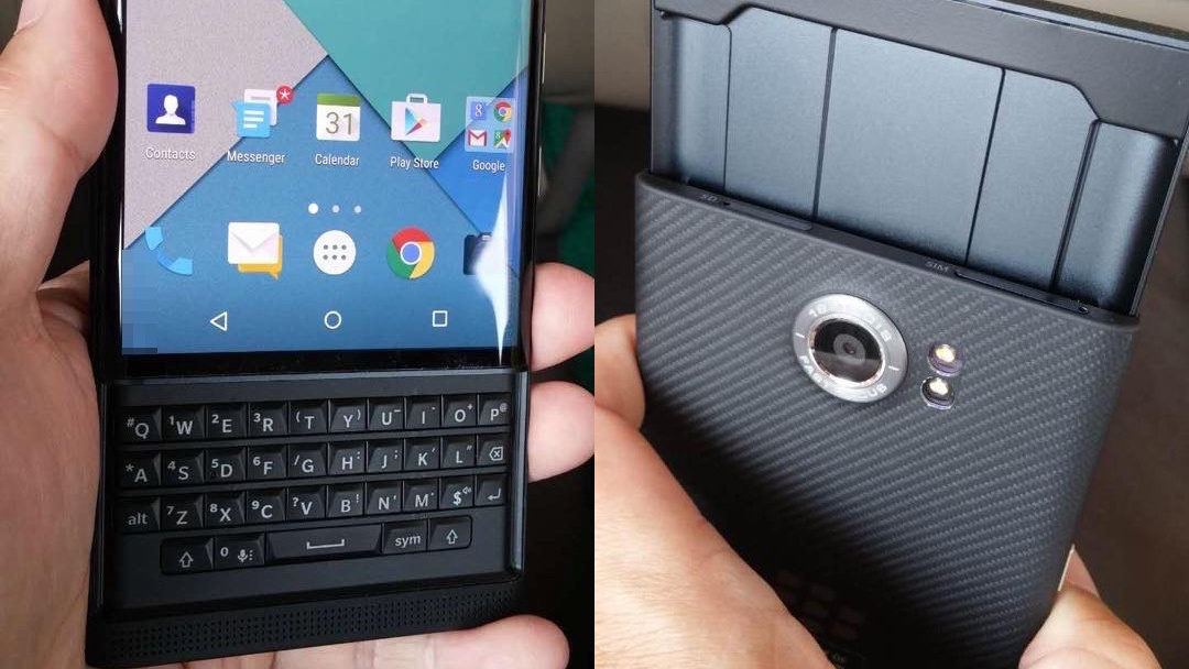 BlackBerry Venice: Android-Slider mit Tastatur in weiten Teilen durchgesickert