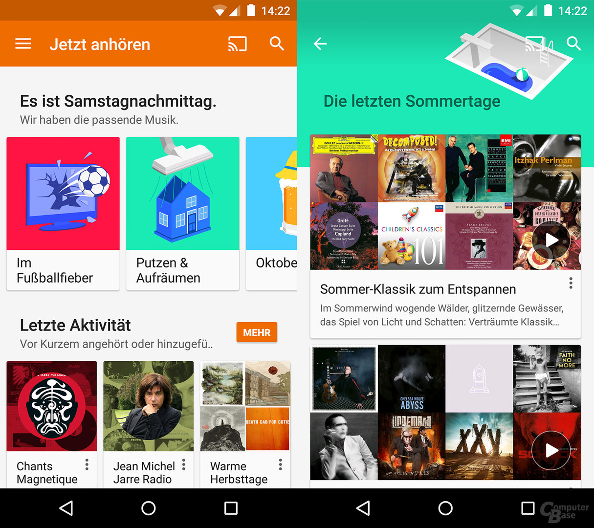 Google Play Music auf dem Android-Smartphone