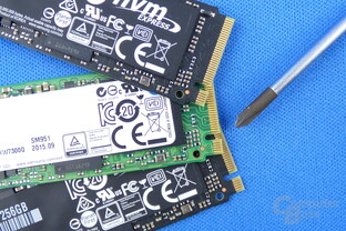 Samsungs NVMe-SSDs 950 Pro und SM951