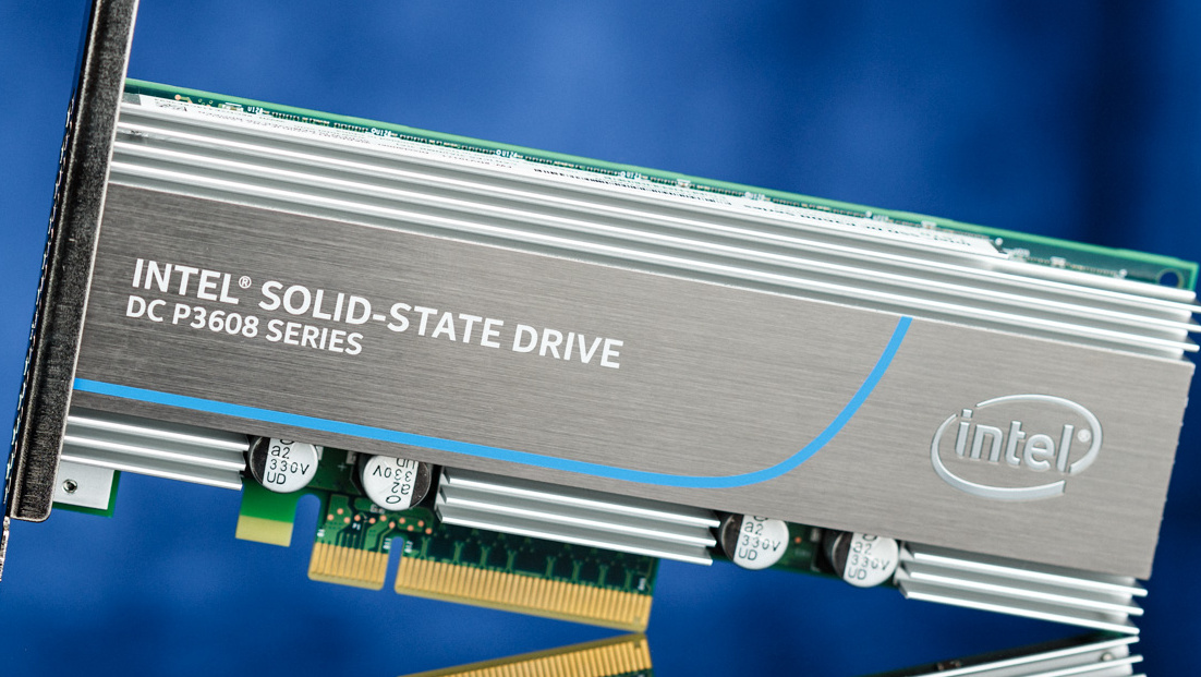 Intel SSD DC P3608: Zwei Controller ermöglichen 5 GB/s über PCIe 3.0 x8