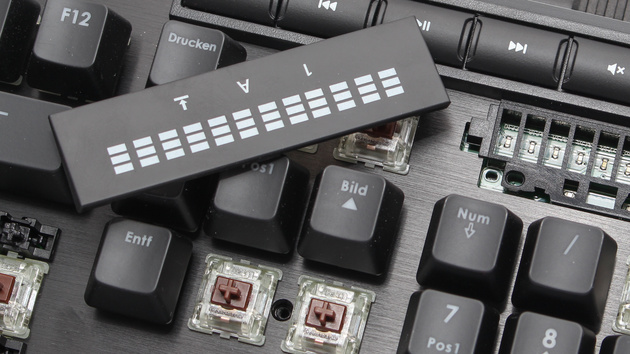 G.Skill KM780 RGB im Test: Mechanisches Erstlingswerk ist gelb lauter als rot