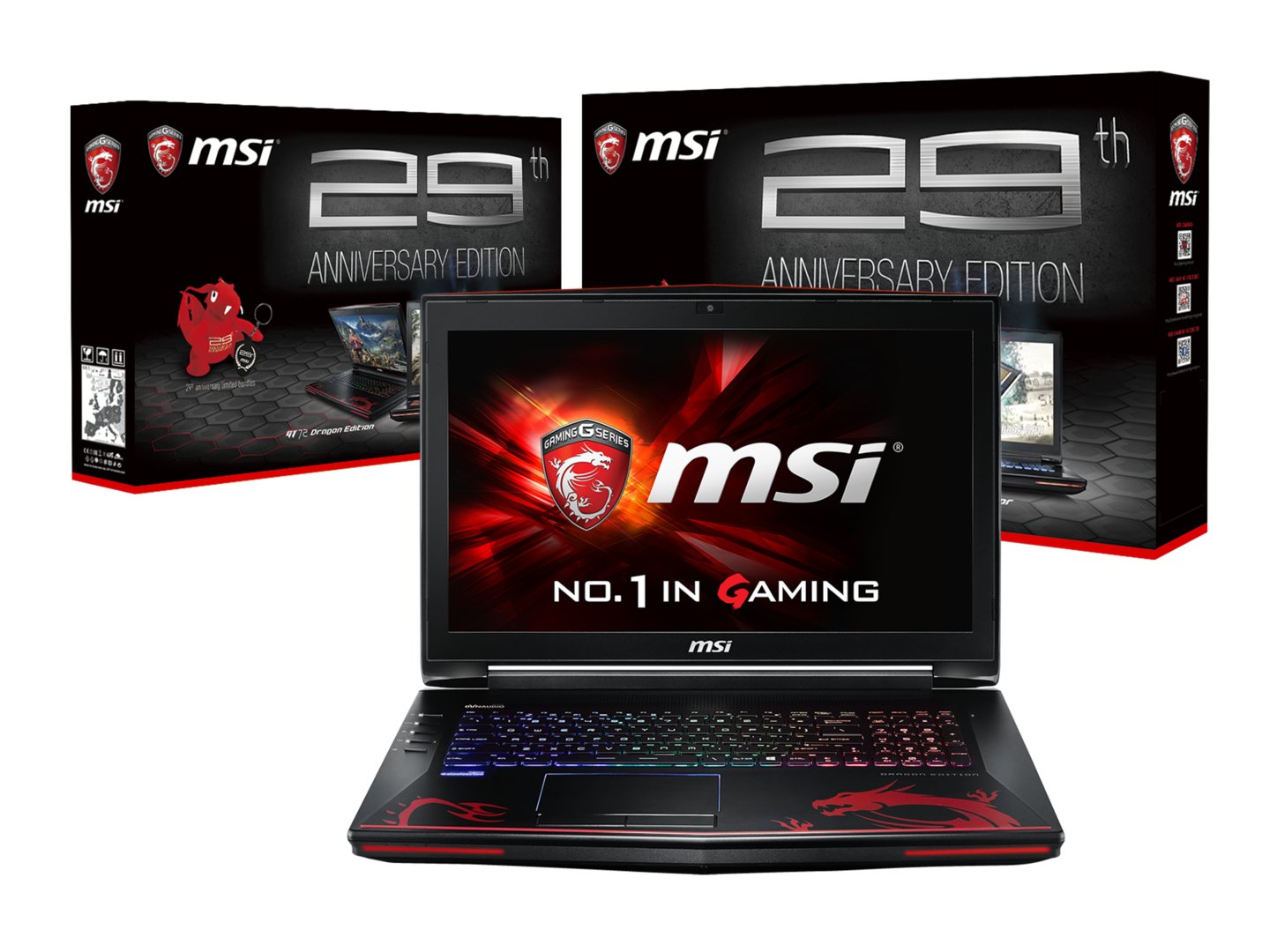 MSI GT72S Dominator Pro G Special Edition – Gaming-Notebook in der "29th Anniversary Edition" erscheint mit Skylake-CPU und GeForce GTX 980 Ende Oktober für 3.799 Euro