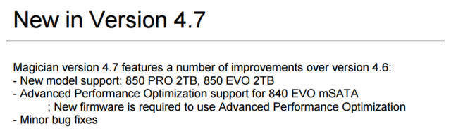 Advanced Performance Optimization für 840 Evo mSATA