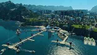 Eine Metropole in Anno 2205