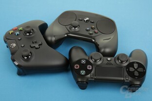 Xbox One – Steam Controller – DualShock 4