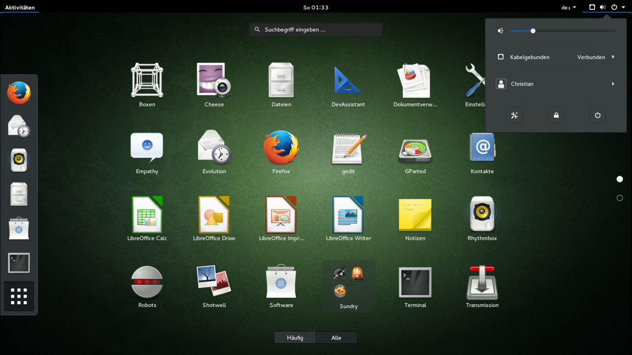 Linux-Wissen: Die Desktop-Umgebung GNOME