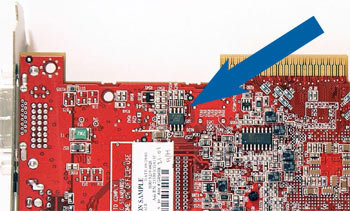 ATi Radeon 9600 XT mit LM63-Chip: Overdrive aktivierbar