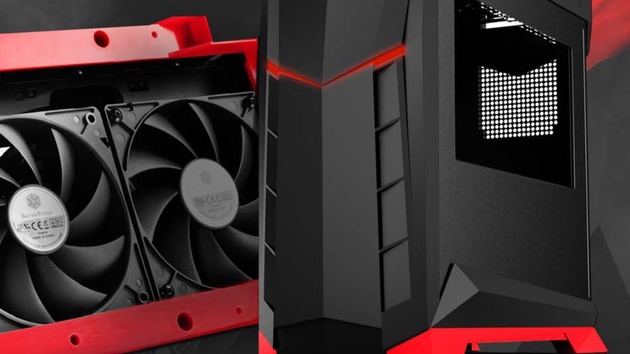 Silverstone Raven RVX01: Rote Akzente für das kleinste Raven-Gehäuse