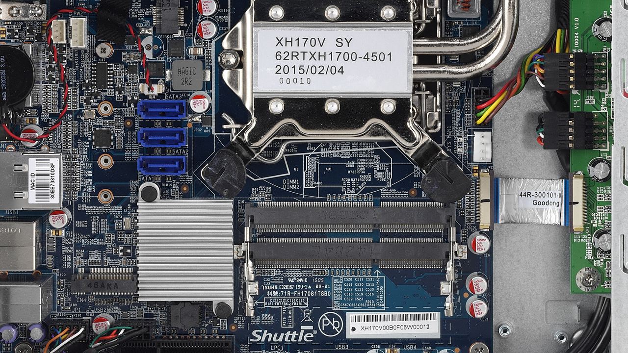 Shuttle XH170V: 3-Liter-PC ist für Skylake mit DDR3L-RAM teurer