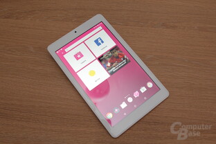 1. Homescreen mit Widget der Telekom