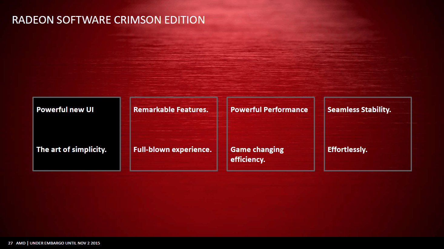 AMD Crimson Edition