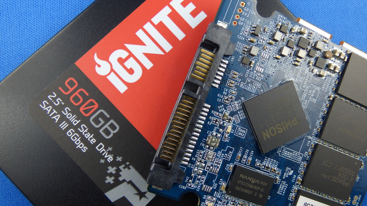 Patriot Ignite SSD im Test: 960 Gigabyte in Benchmarks schneller als in der Praxis
