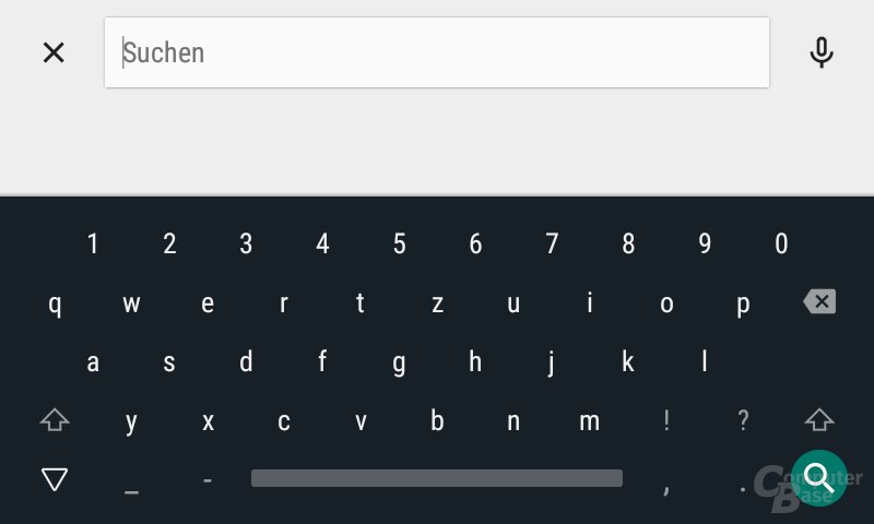 Android Auto: Onscreen-Tastatur