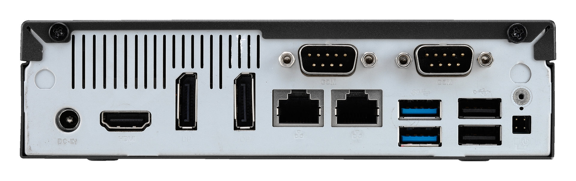 Mehr USB-3.0-Buchsen und zwei Displayports für die Ausgabe von 4K-Inhalten im XPC slim-Barebone