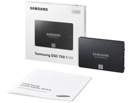 Samsung SSD 750 Evo