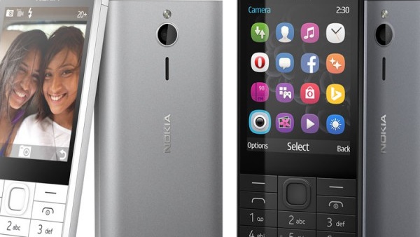Nokia 230: Feature Phone mit Selfie-Kamera und Dual-SIM für 69 Euro