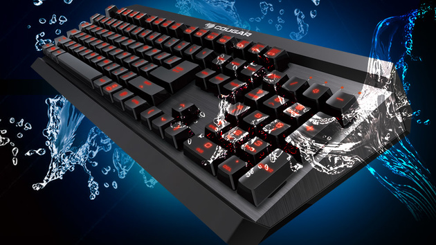 Cougar 450K & 450M: Tastatur mit Hybrid-Tastern und Maus für Spieler