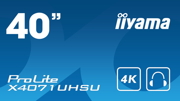 Prolite X4071UHSU-B1: iiyamas größter Monitor hat 40 Zoll und Ultra HD