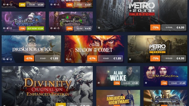 GoG Winterangebote: „Überraschungspiele“ und hohe Rabatte