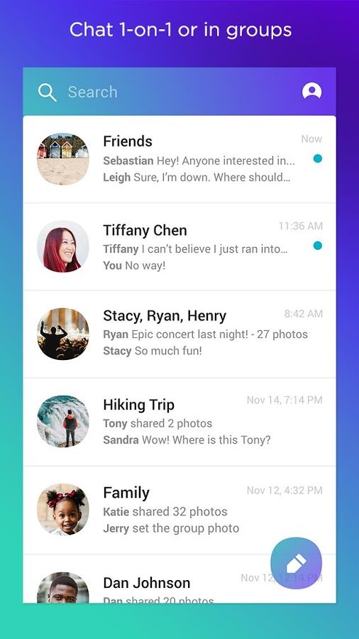 Yahoo Messenger für Android