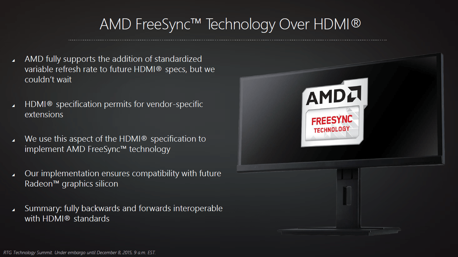 FreeSync über HDMI für Radeon in 2016