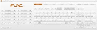Nur zehn „F“-Tasten lassen sich auf der Func KB-460 programmieren