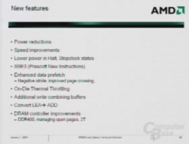 Athlon 64 - New Features