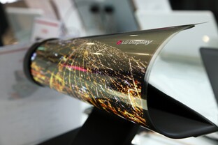 Rollbares OLED-Display von LG