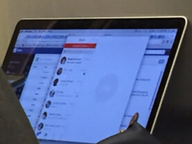 Foto der mutmaßlichen Mac-App des Facebook Messengers