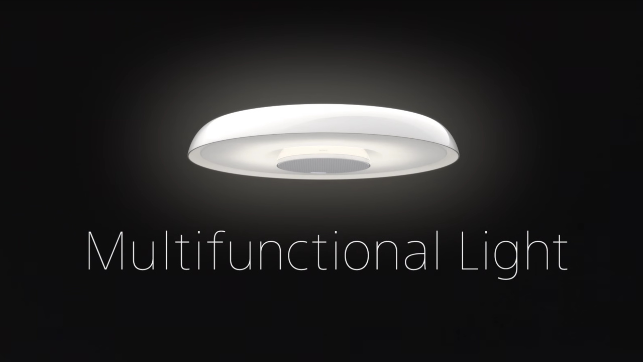 Multifunctional Light: Sonys Smart-Home-Leuchte schaltet den Fernseher an