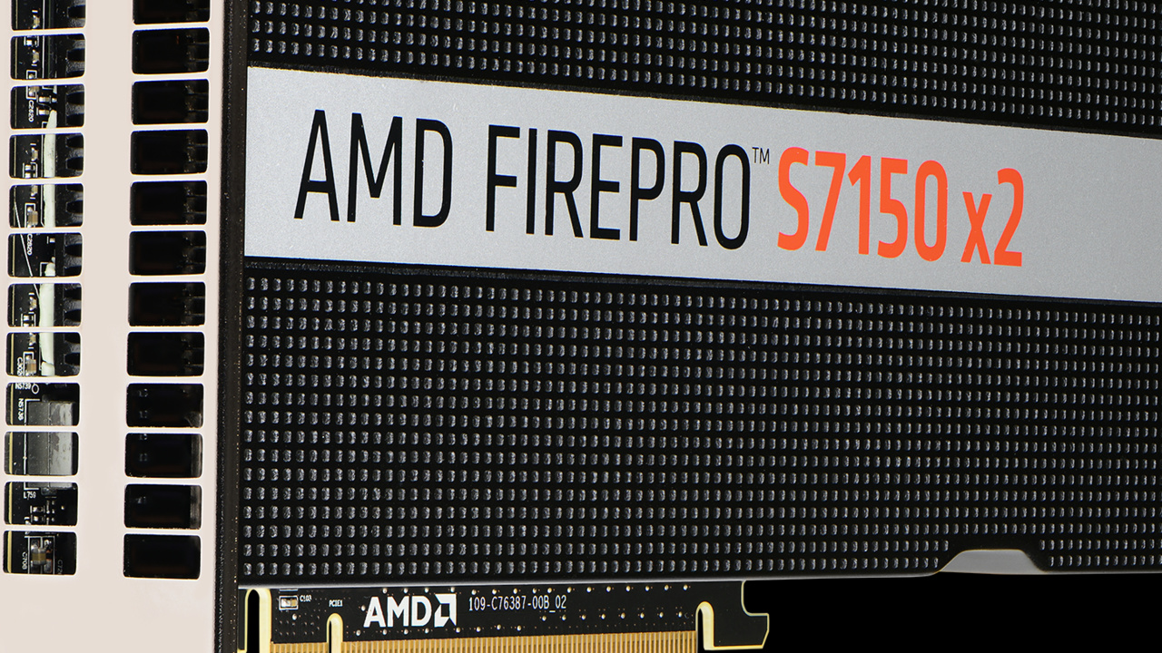 AMD: FirePro S7150 X2 bringt Multi-GPU für Server-Profis