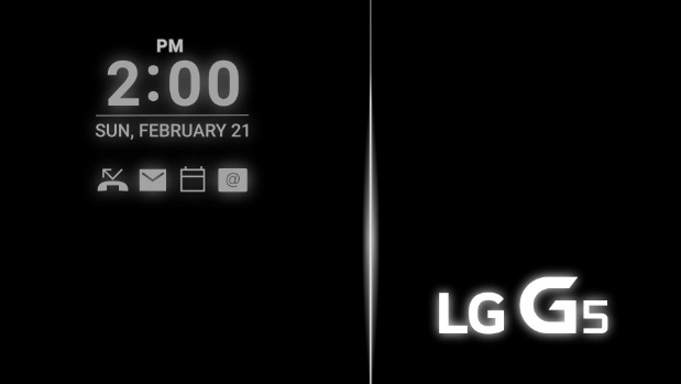 MWC 2016: LG G5 bekommt ein Always-On-Display