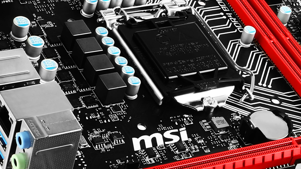 MSI B150M Gaming Pro: Günstiges Spieler-Mainboard in mATX leuchtet rot