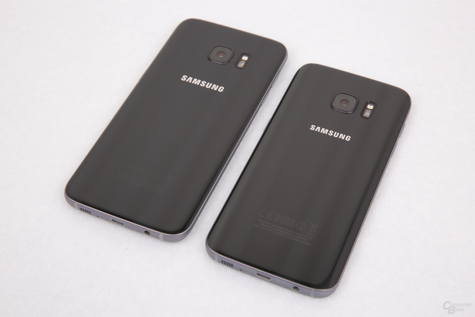 Galaxy S7 edge neben Galaxy S7