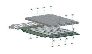 Rendering des Modells mit 10 GB/s (PCIe x16)