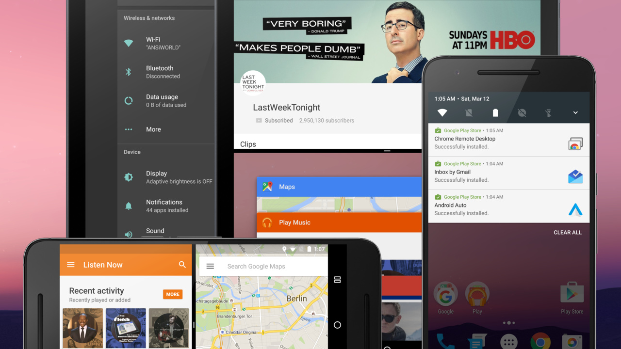 Android N im Test: Google nutzt große Displays endlich sinnvoll