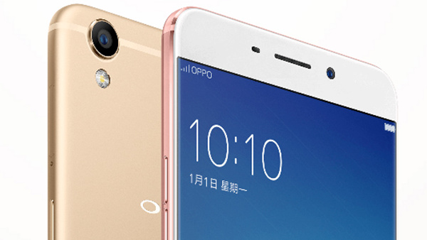 Oppo R9 (Plus): Metall-Unibody-Smartphone mit Fingerabdrucksensor